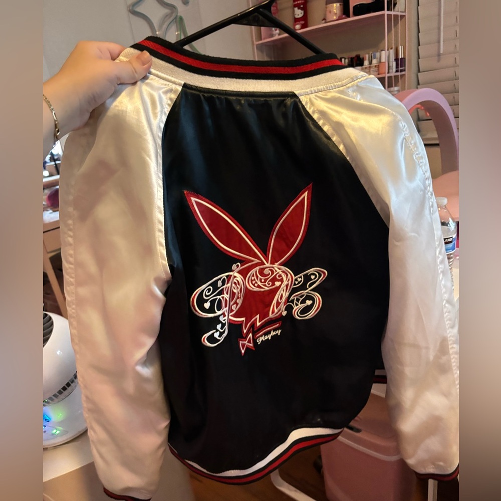 Playboy bomber jacket.